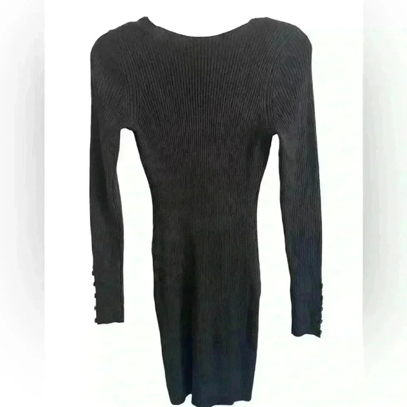 Abercrombie & Fitch Long Sleeve Knit Ribbed
Button Down Bodycon Dress Size XS - Picture 2 of 11